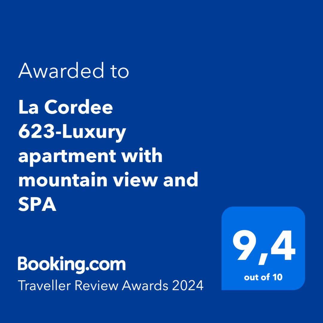 La Cordee 623-Luxury Apartment With Mountain View And Spa Chamonix Buitenkant foto